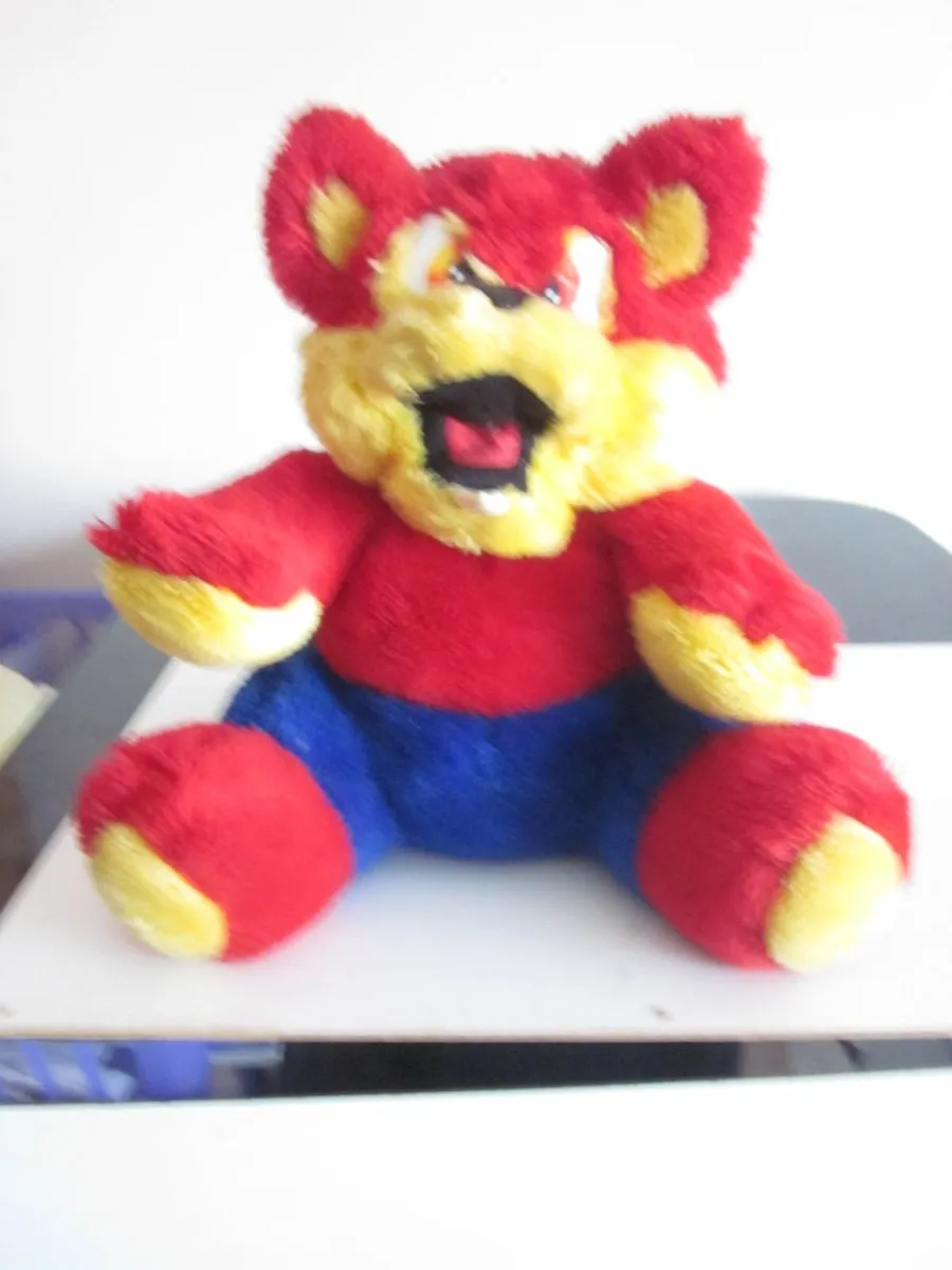 Vintage Were Bear Fang Homby 1983 Plush Toy - Image 1