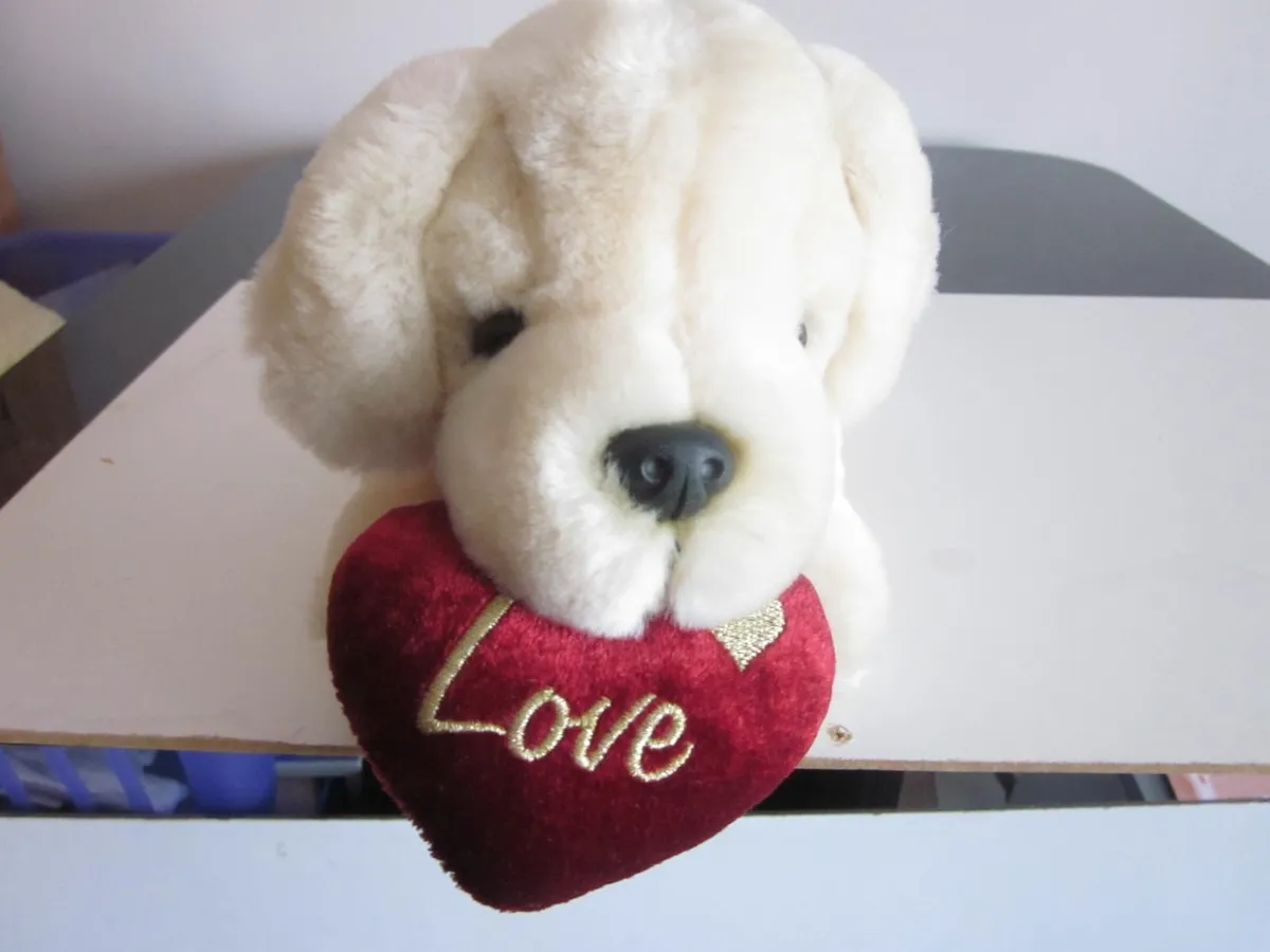 Vintage Keel Toys Puppy Dog Love - Image 2