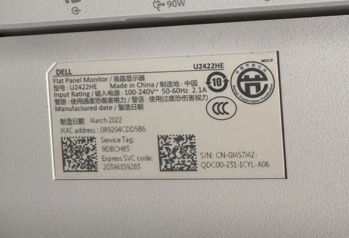 Dell UltraSharp 24" USB-C Hub Monitor - Image 3