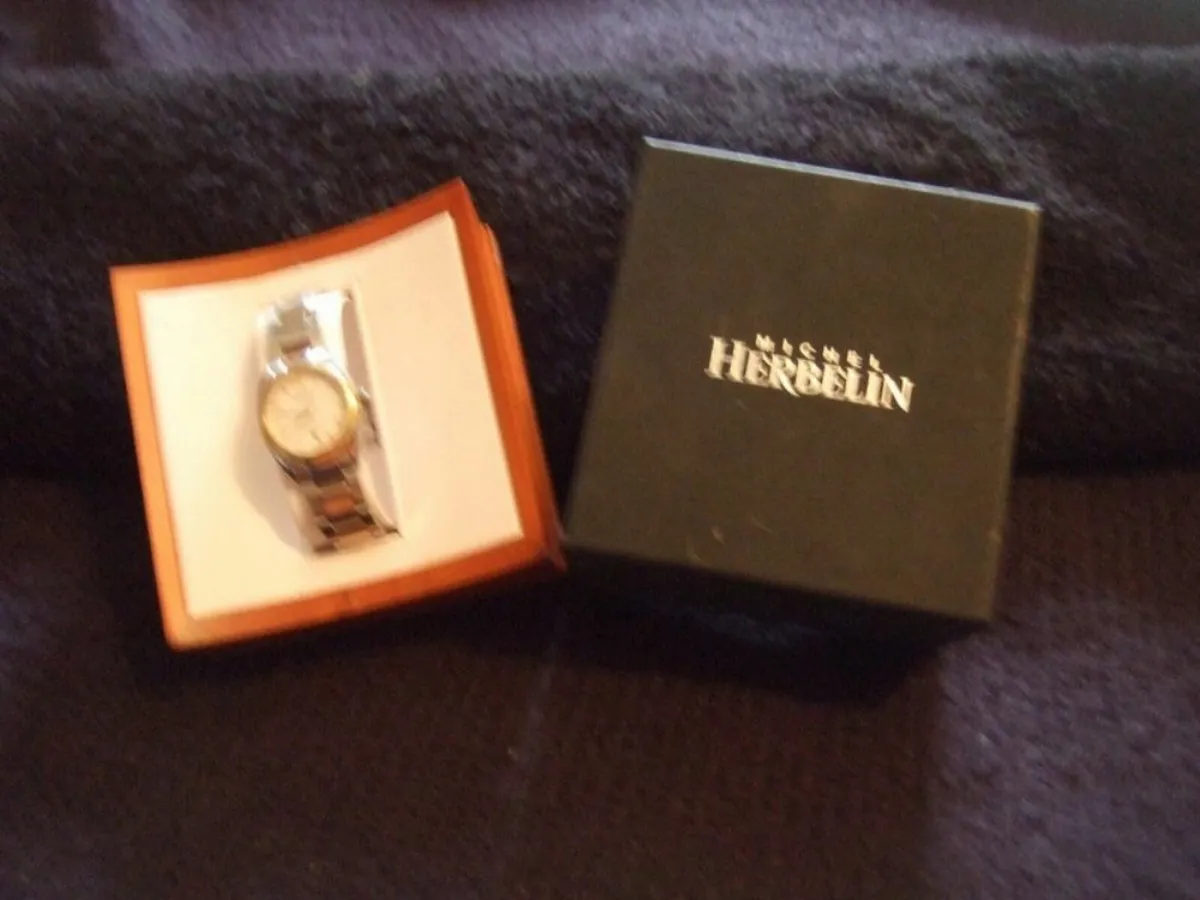 Authentic Michael Herbelin Watch-As New + Receipt - Image 4
