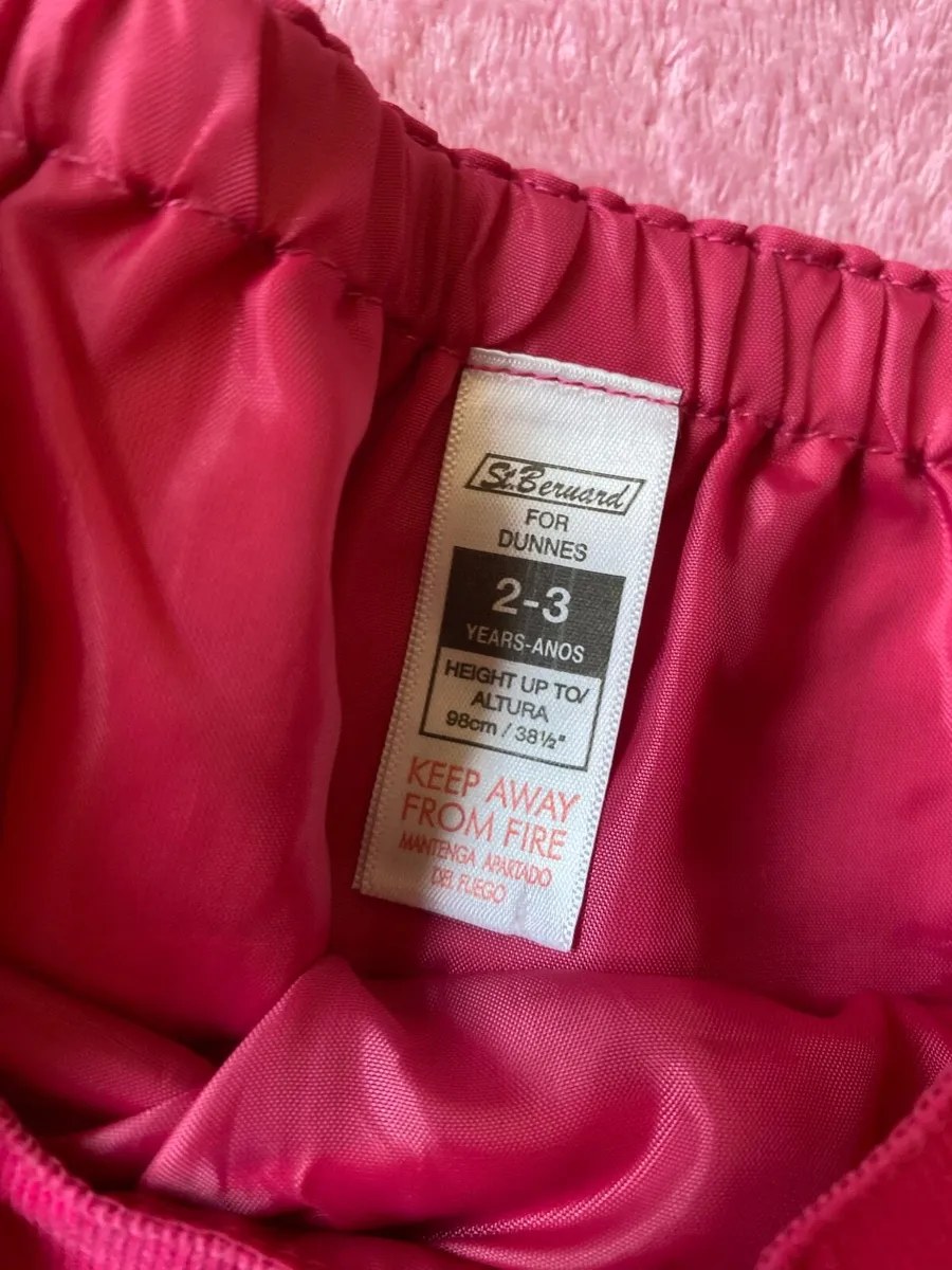 Pink Corduroy Skirt with Tulle Underskirt - Image 3