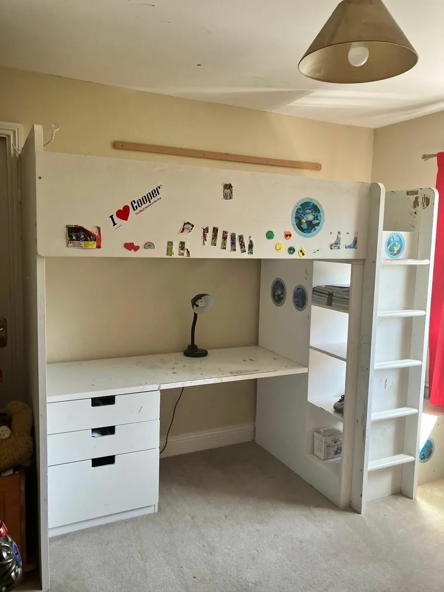 Loft Bed with Desk - Image 2