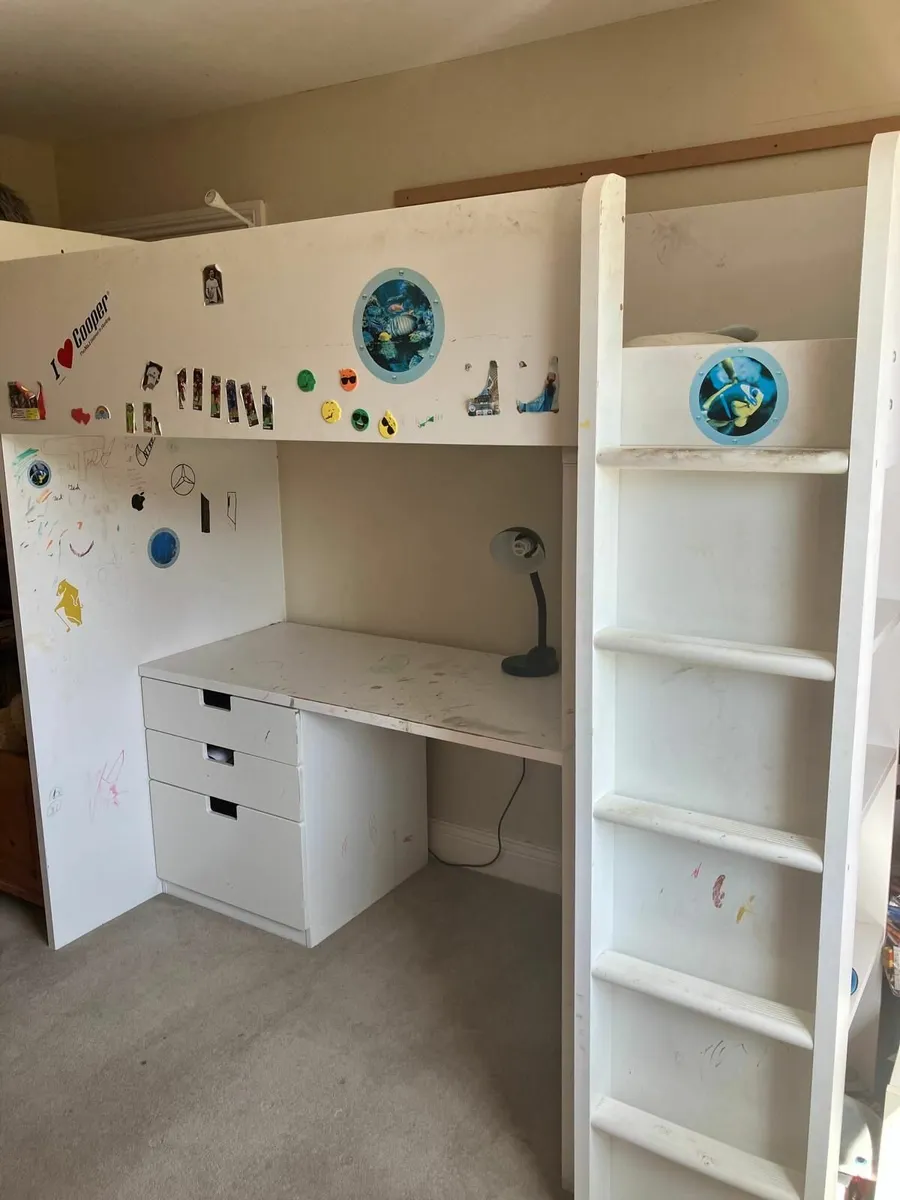 Loft Bed with Desk - Image 3