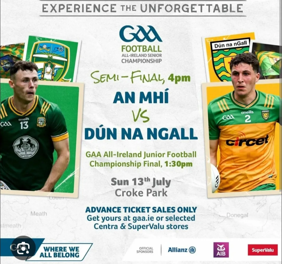 Donegal v Meath All Ireland Semi Final - Image 1