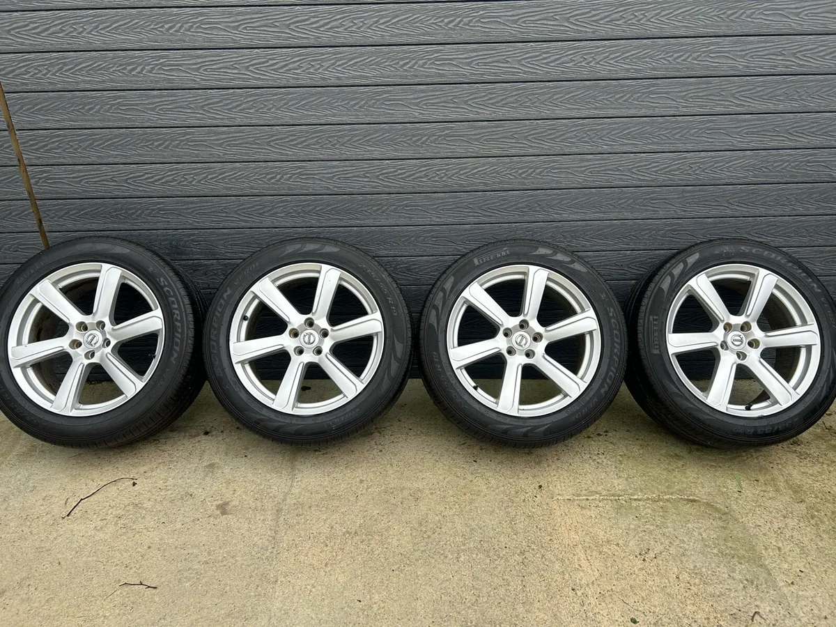 19” GENUINE VOLVO XC60 ALLOY WHEELS & TYRES - Image 2
