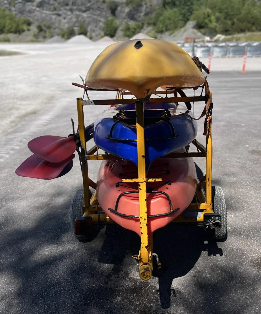 Kayaks and Trailer - Image 2