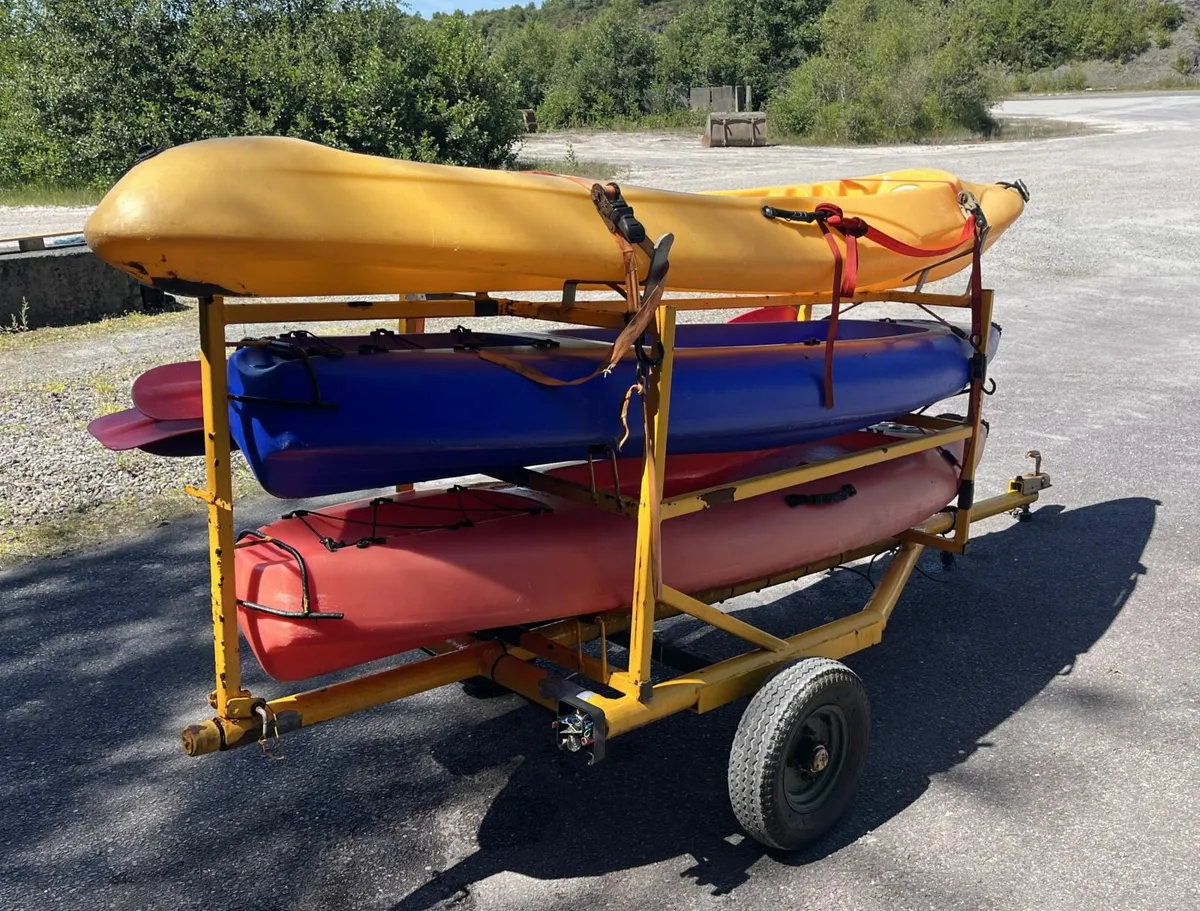 Kayaks and Trailer - Image 3