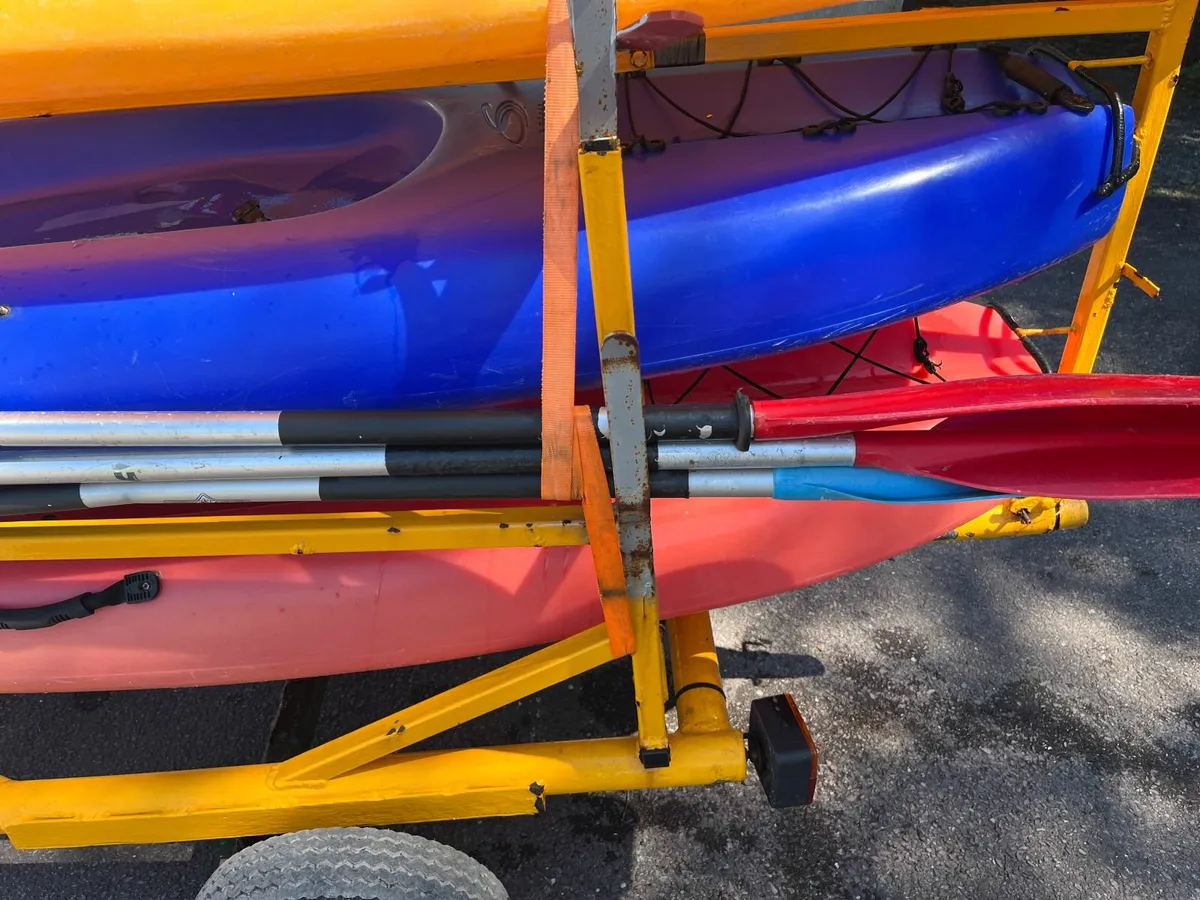 Kayaks and Trailer - Image 4