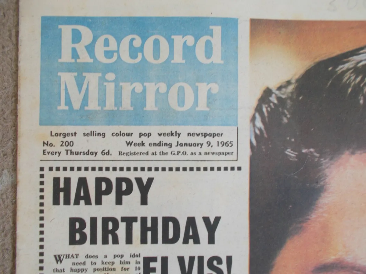Record Mirror Music Newspaper 1965 - Image 2