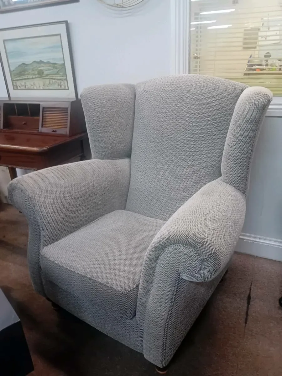 Large Fabric Armchair