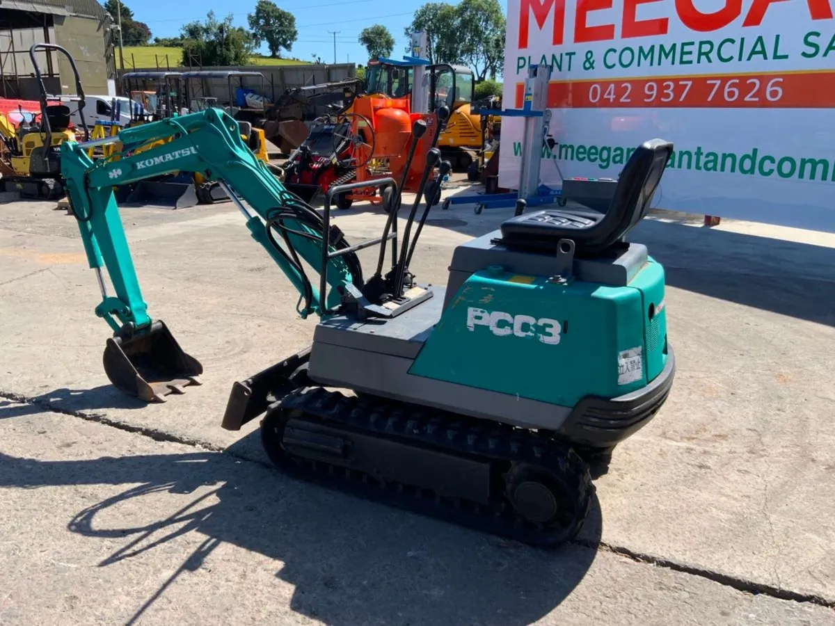 KOMATSU PC03-01 MICRO DGGER.....1529hrs....1920. - Image 3