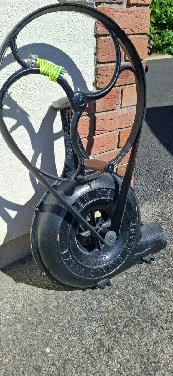 Antique fire bellows old lreland Excellent conditi - Image 4