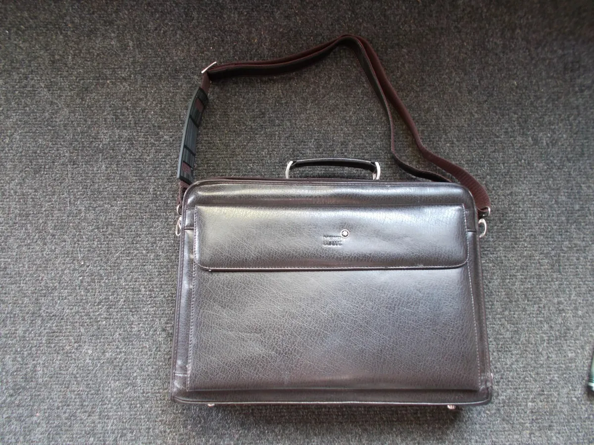 New Leather Laptop Bag - Image 1