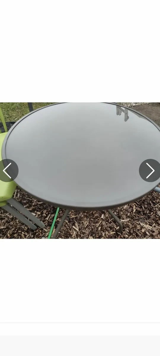 Garden/patio table w;60cm - Image 2