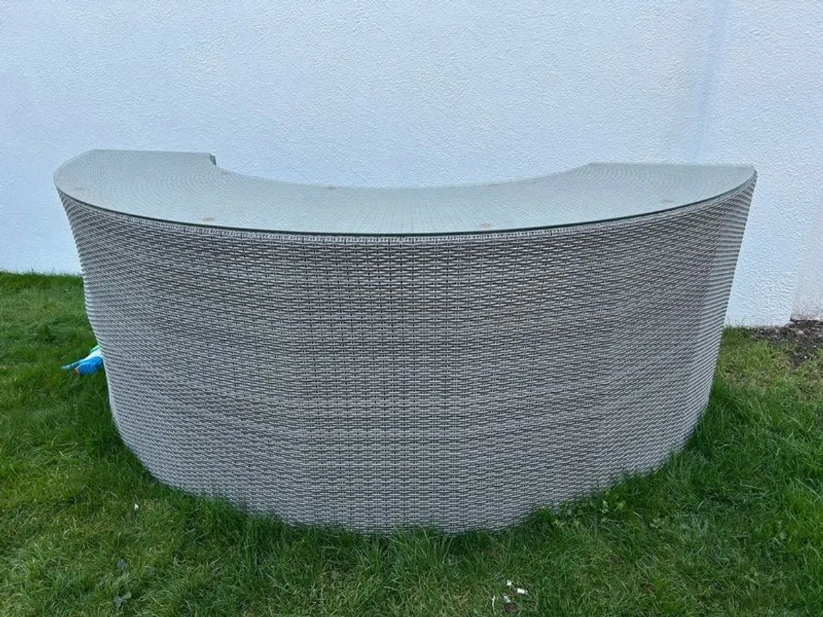 Outdoor Dining Set Plus Bar - Image 4