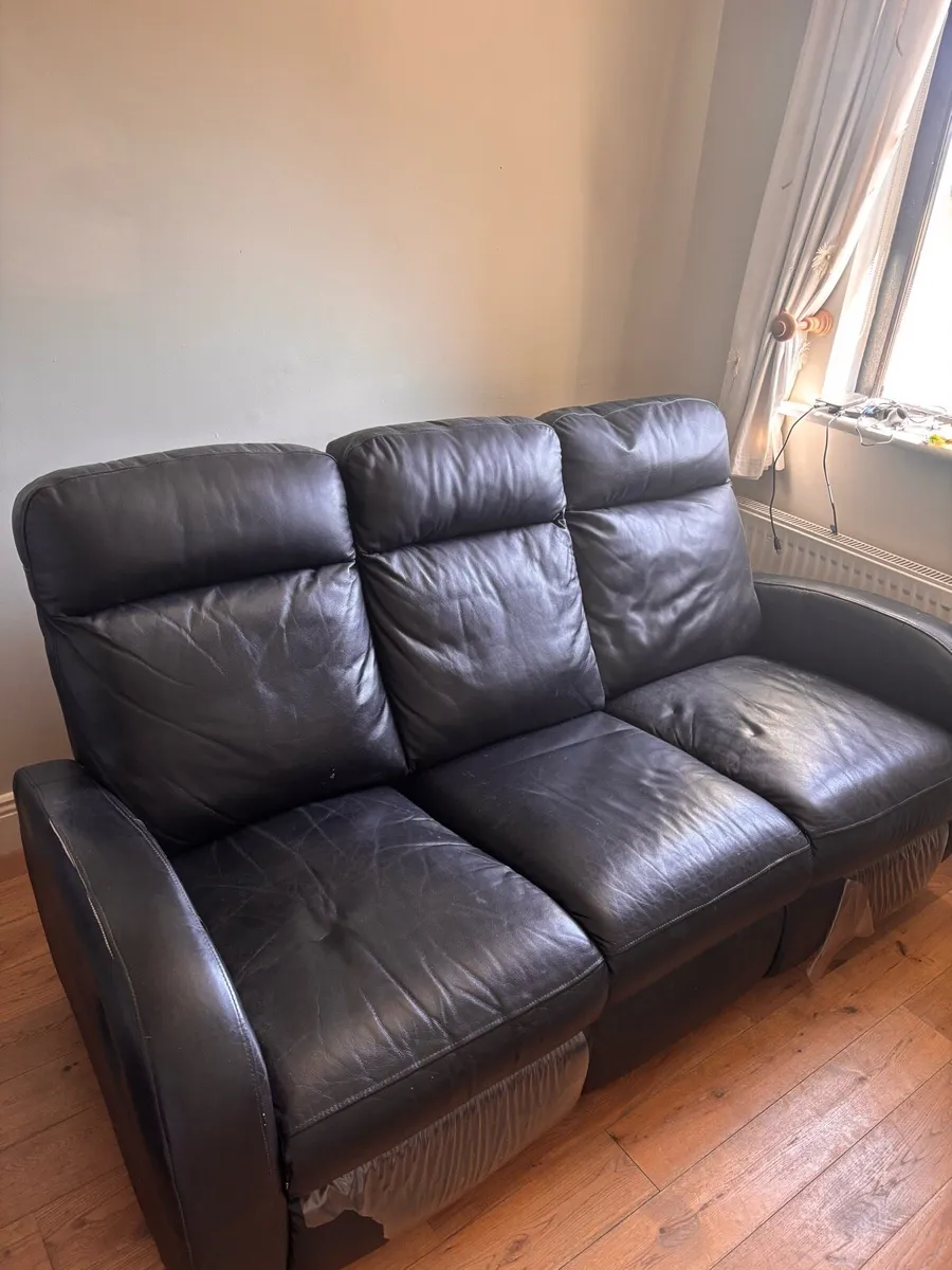 Leather Sofa - Image 2