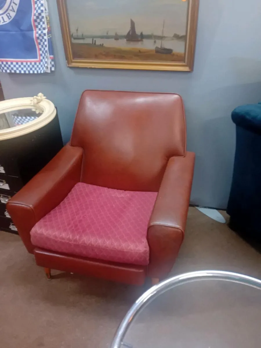 Mid Century Fireside Armchair