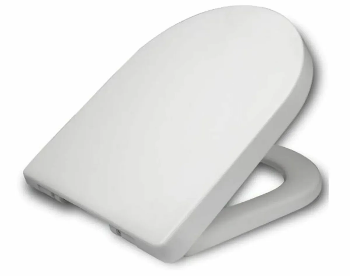 Cover Close Toilet Seat Soft System Lid - Image 1