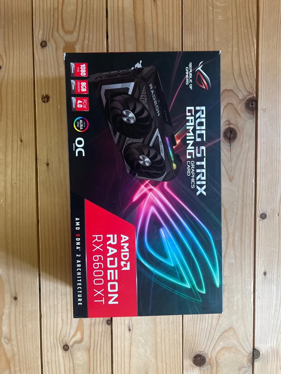 Asus rog rx 6600 xt - Image 1