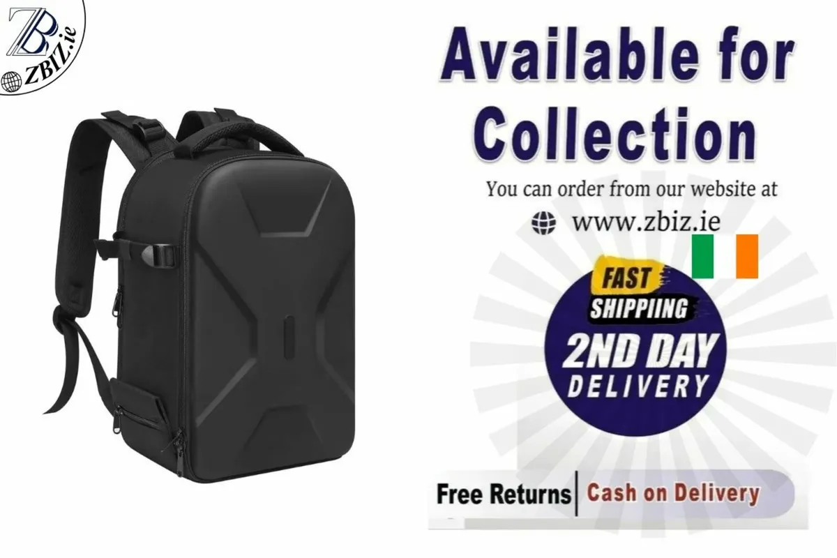 Camera Bag with Laptop Slot & Tripod Holder - Image 1