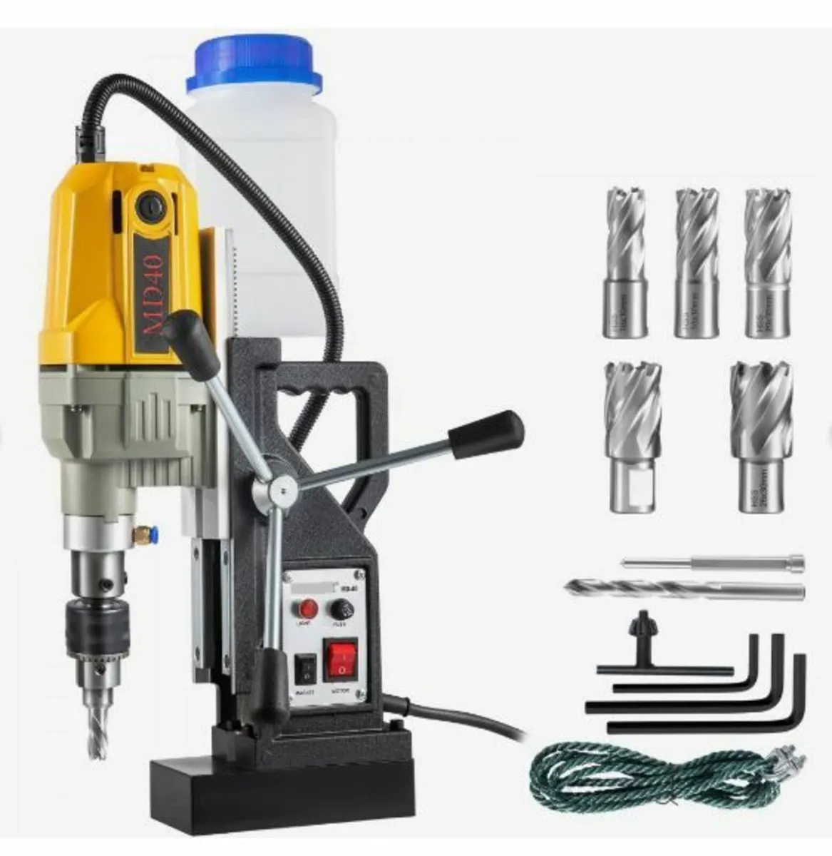 Magnetic Drill, 1100W 1.57" Boring Diameter - Image 1