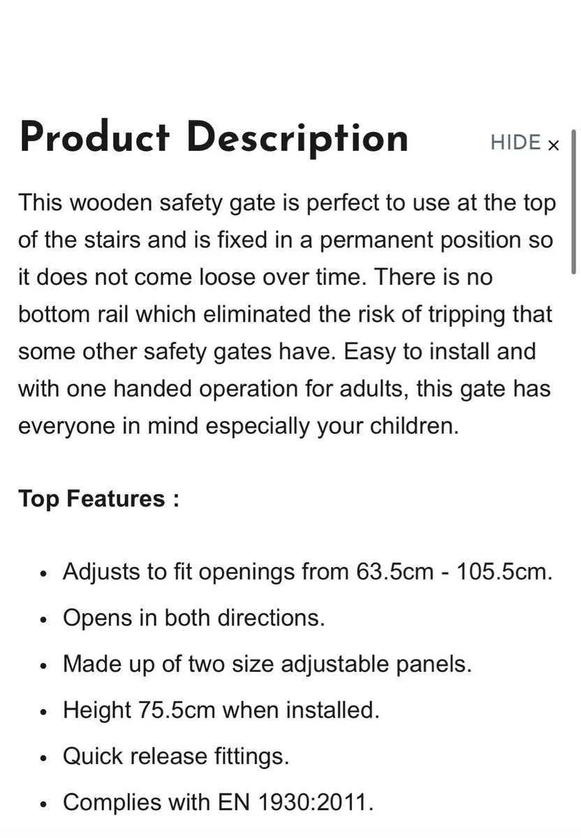 Wooden Stairgate - Image 4