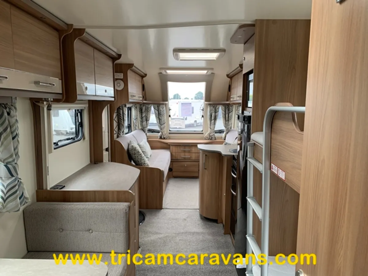 2018 Bailey Pegasus GT70 Palermo Fixed Bnks 5 Bth - Image 2