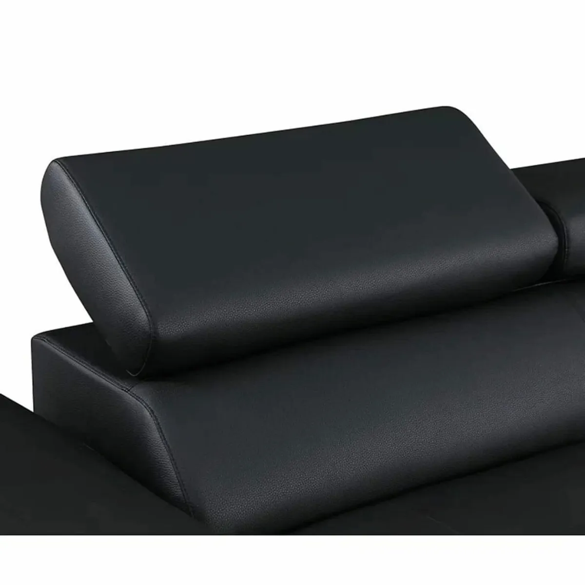 Luxury Black L-Shape Sofa – Stylish & Comfy - Image 3