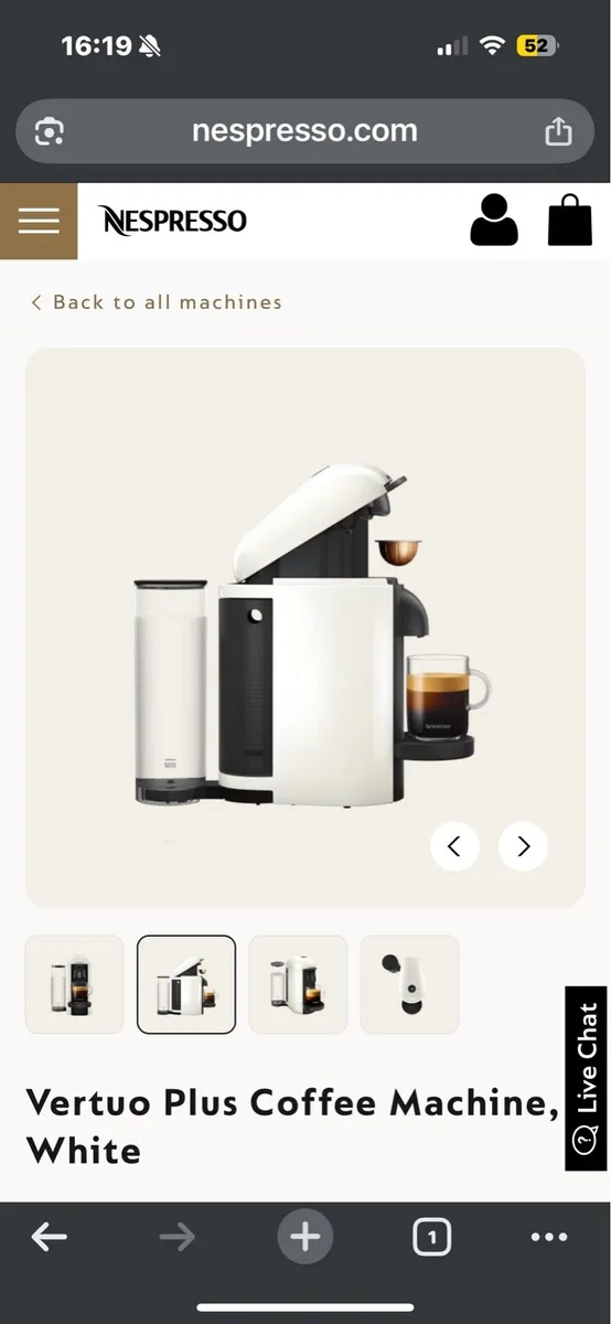 Nespresso Coffee Machine - Image 1