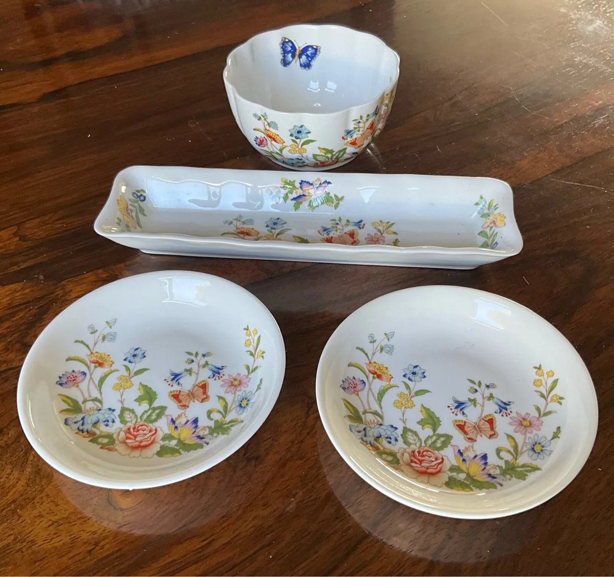 Aynsley Fine Bone China -Cottage Garden Design - Image 1