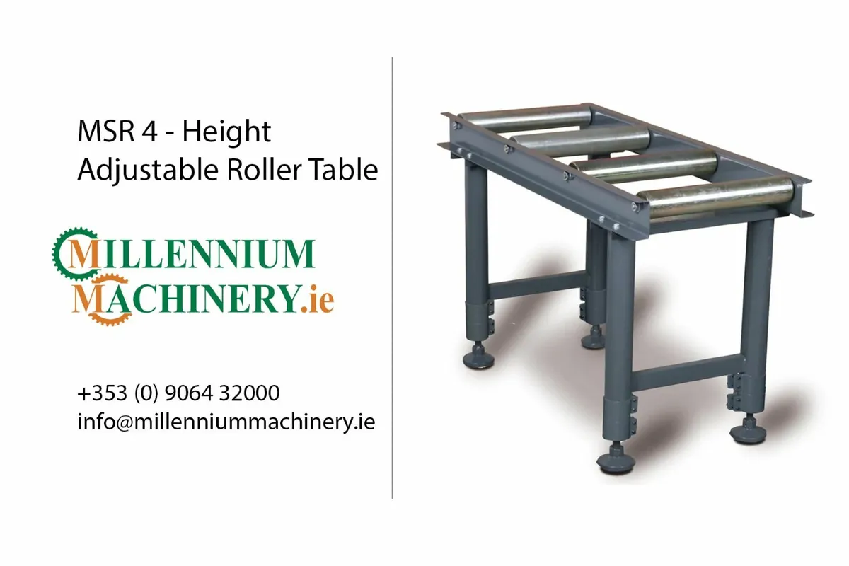 Height Adjustable Roller Table