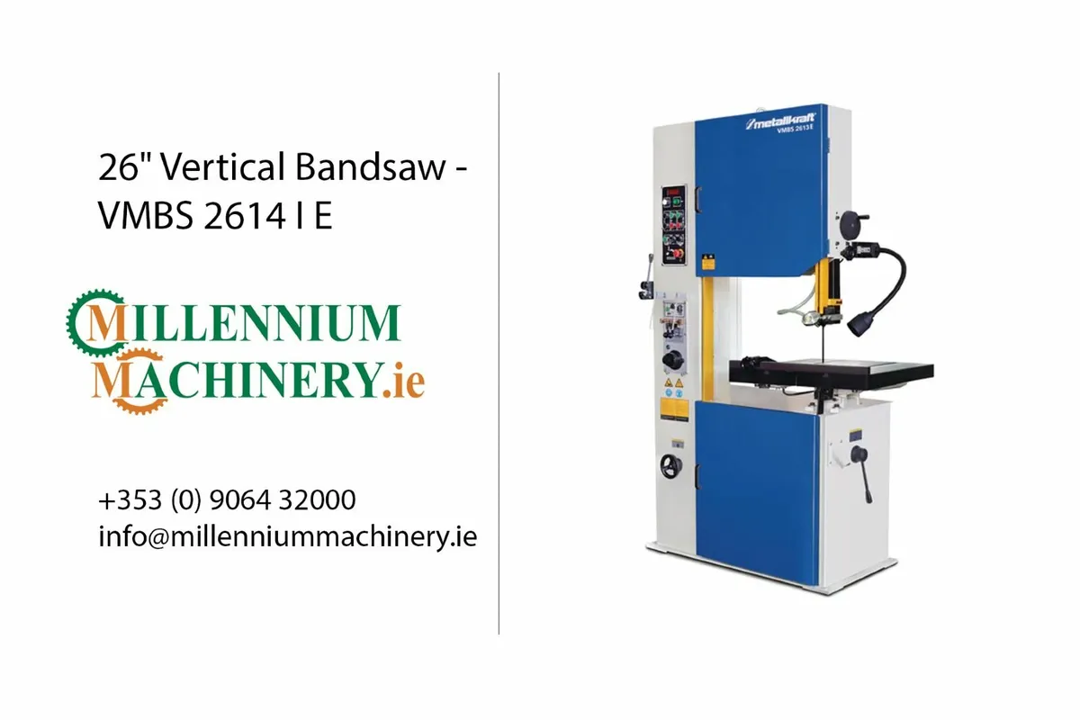 Vertical Bandsaw - VMBS 2614 I E