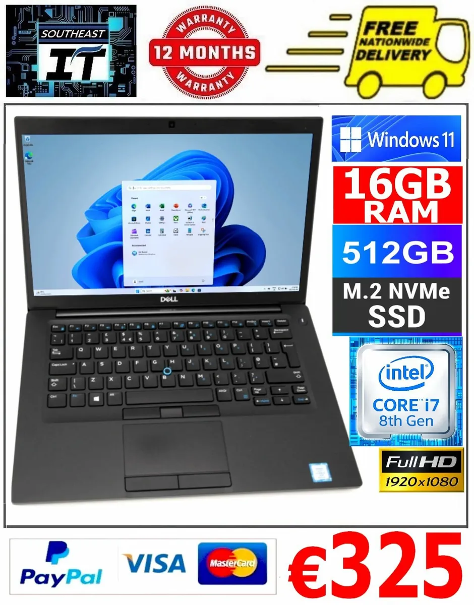 Dell Latitude  i7 8th Gen | 16GB RAM 512GB win 11 - Image 1