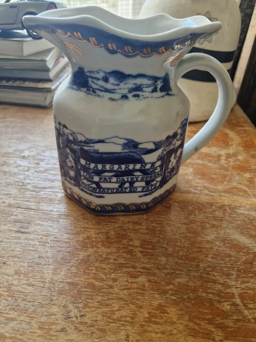 Vintage Margarine Low Fat Spread Jug - Image 2