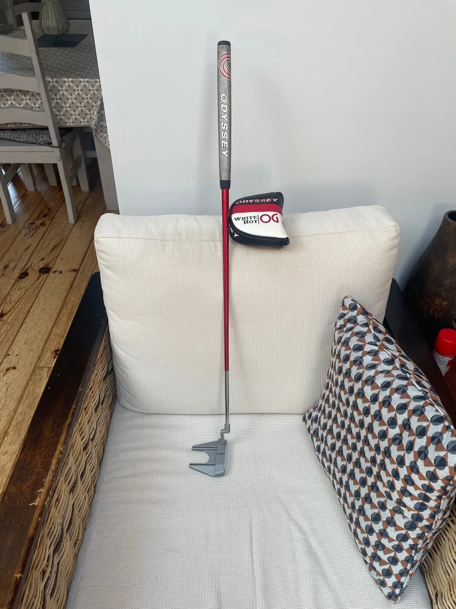 Odyssey Stroke Lab White Hot OG 7ch putter. - Image 1