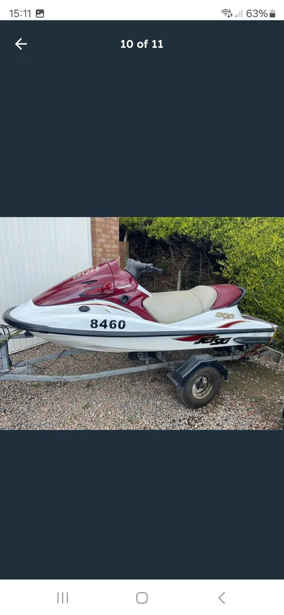 2001 Kawasaki stx900 jetski - Image 2