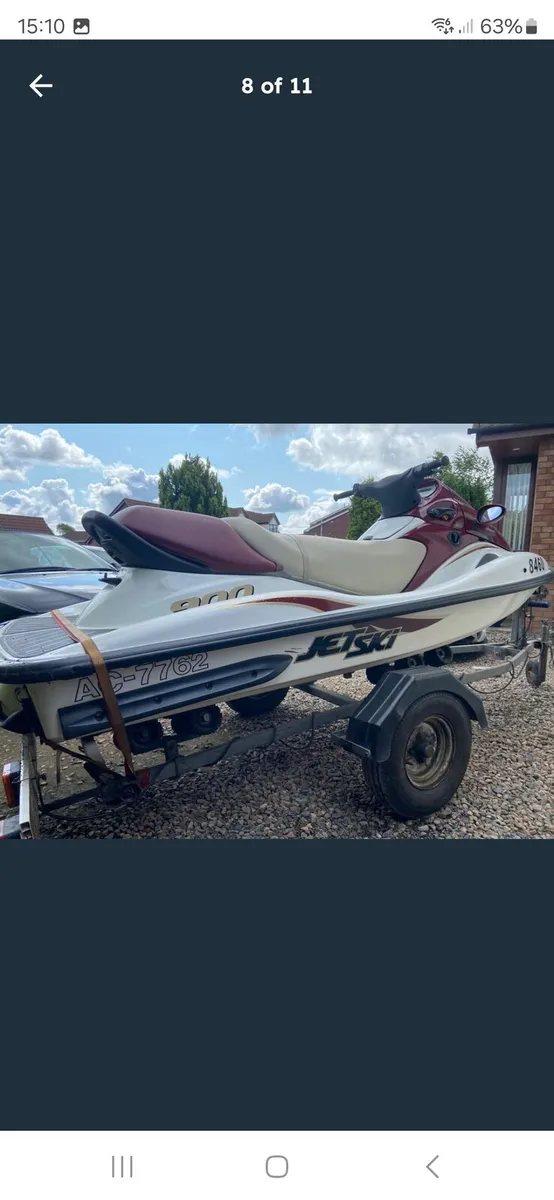 2001 Kawasaki stx900 jetski - Image 3