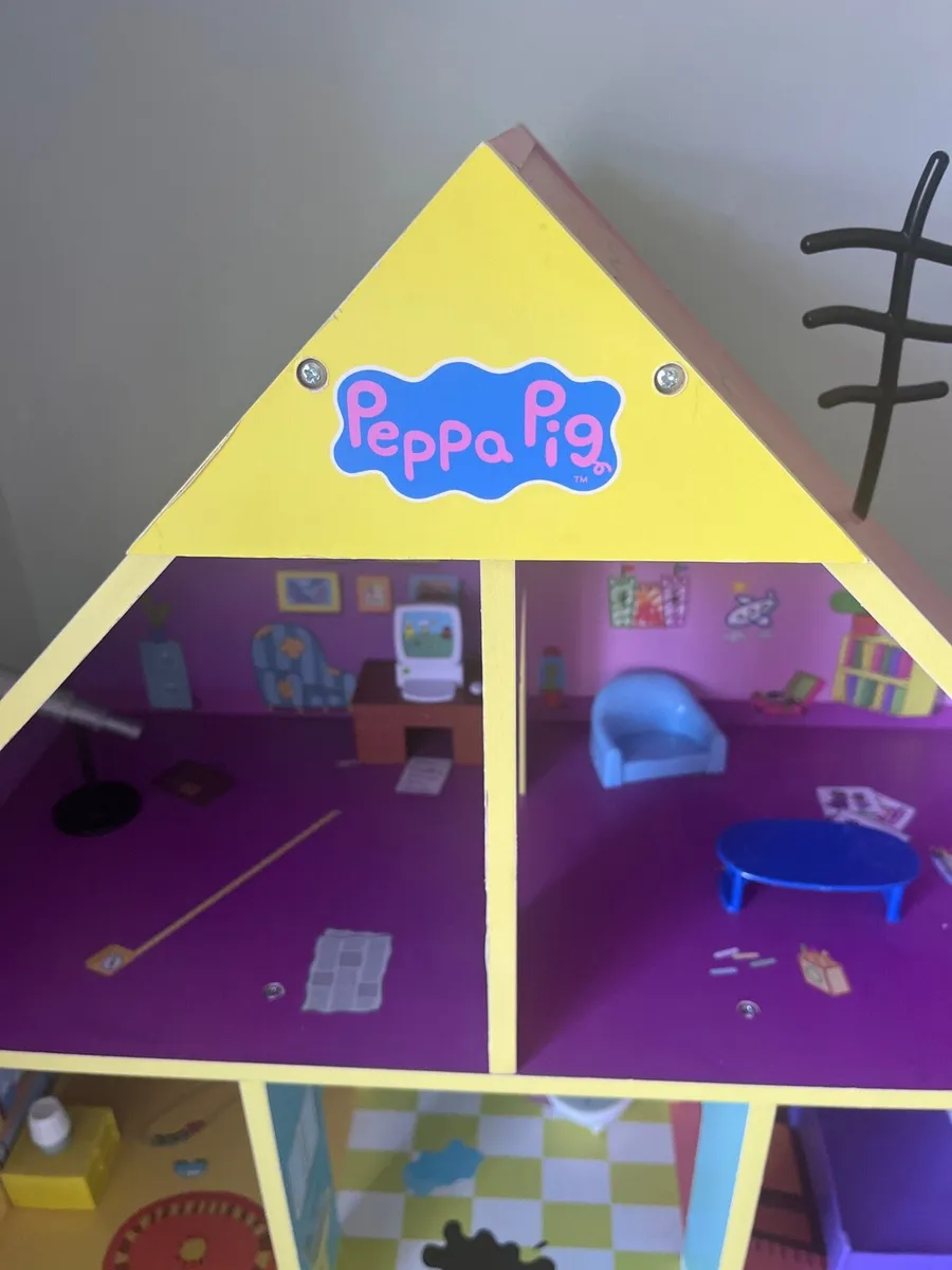 Peppa pig wooden house - Image 2