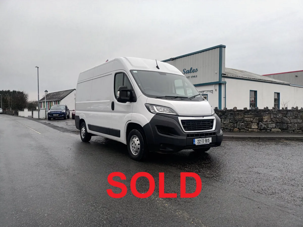 2022 Peugeot Boxer L2 H2 2.2 BLUE HDI - Image 1
