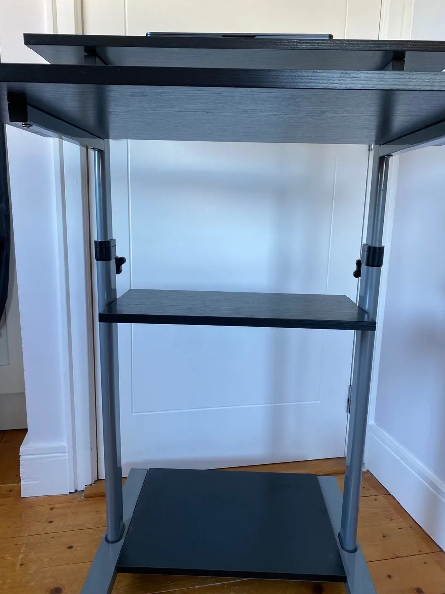 Mobile and Height Adjustable Desk - Image 2