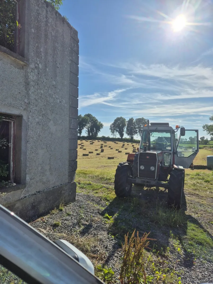 Square bales of hay