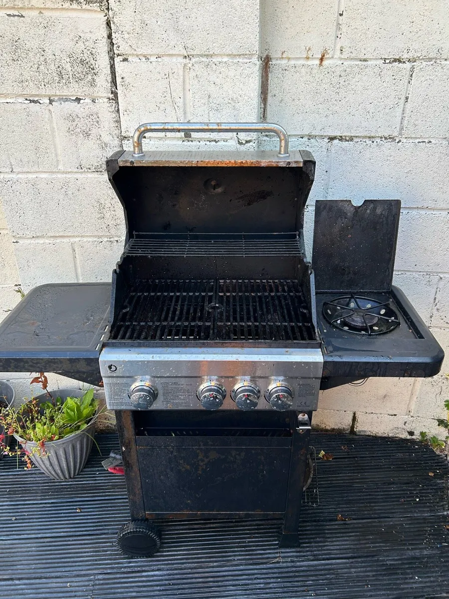 3 + 1 side burner Barbacue - Image 2