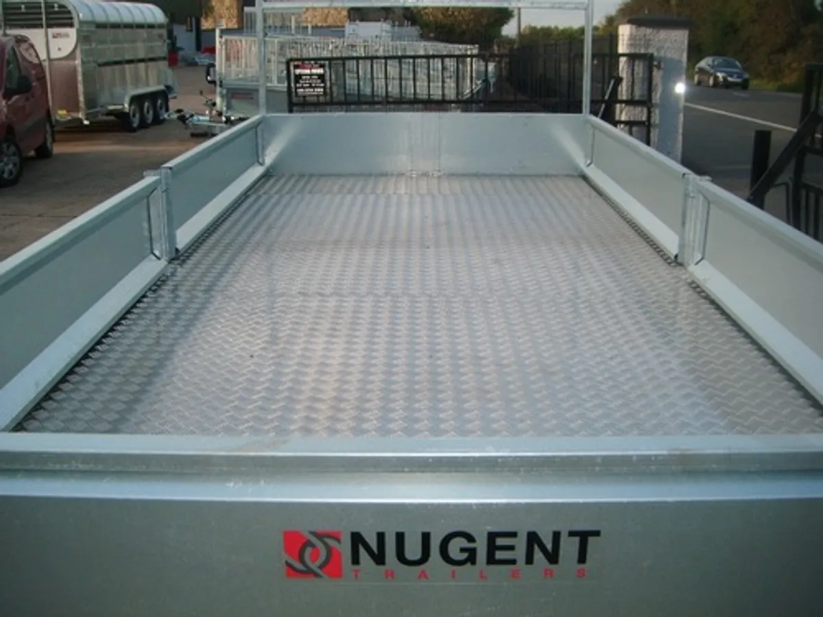 New Type 10 x 5,7 2.7 Ton Nugent flatbed Trailer - Image 3