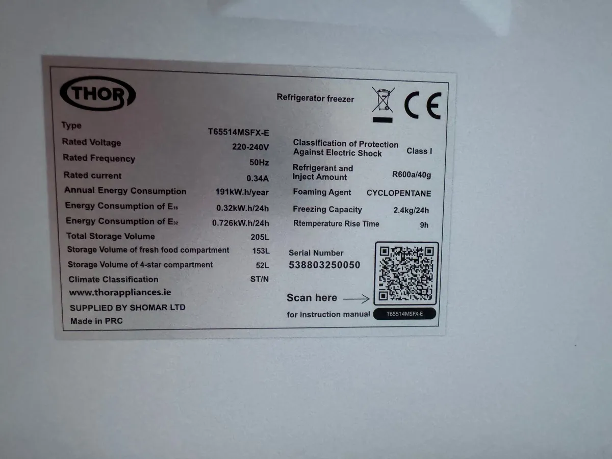 Fridge- brand new - Image 2