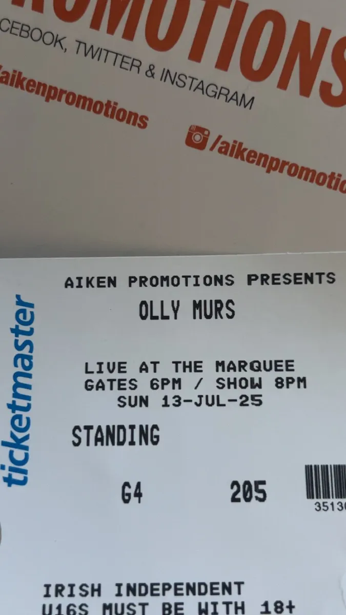 Olly Murs Live at the Marquee