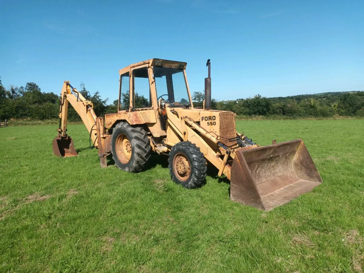 Ford 550 digger - Image 1