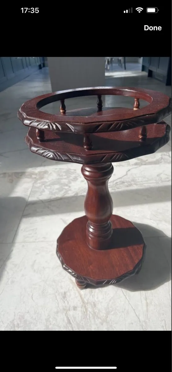 Small mahogany table - Image 2