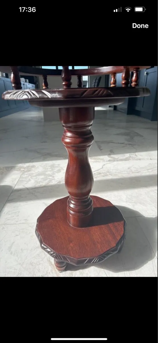 Small mahogany table - Image 4