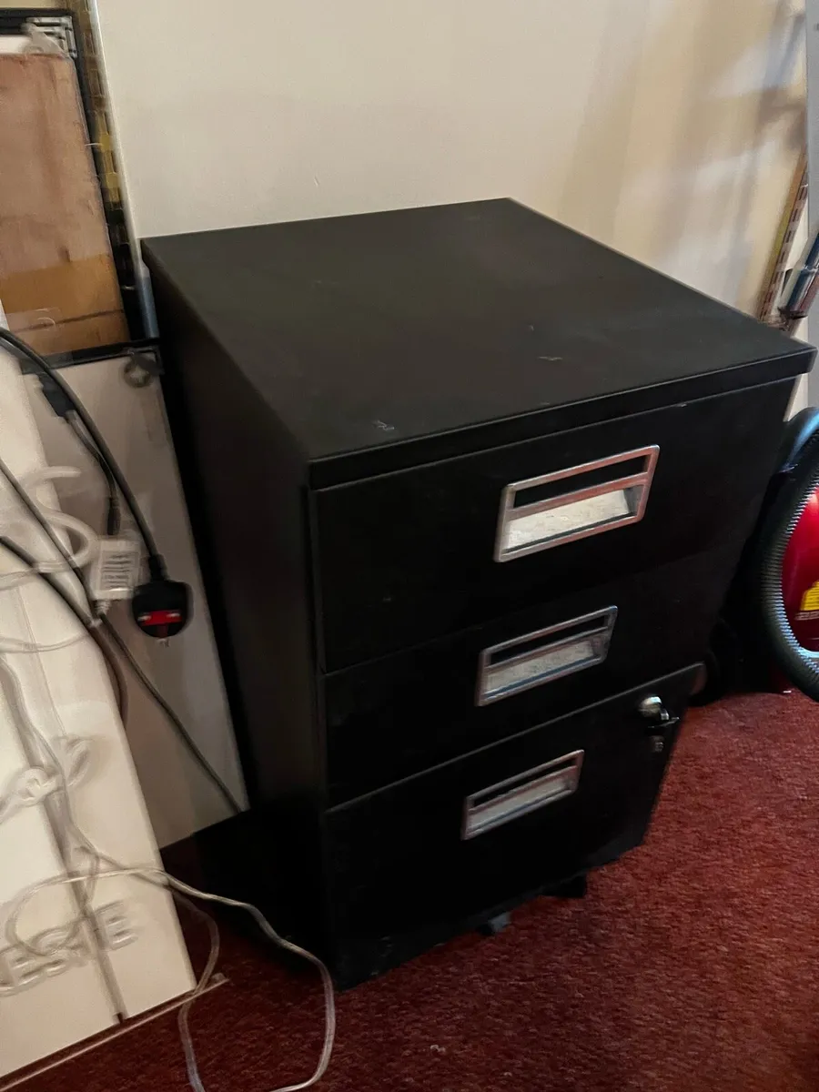 Half filing cabinet office