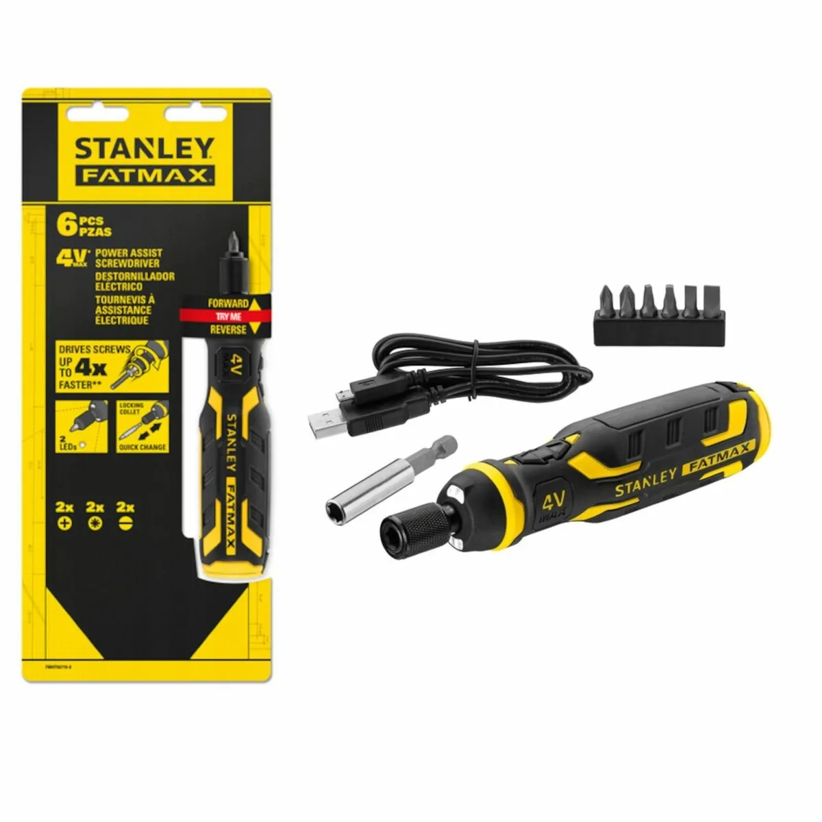 4V Stanley Fatmax Rechargeable Screwdriver - Image 2